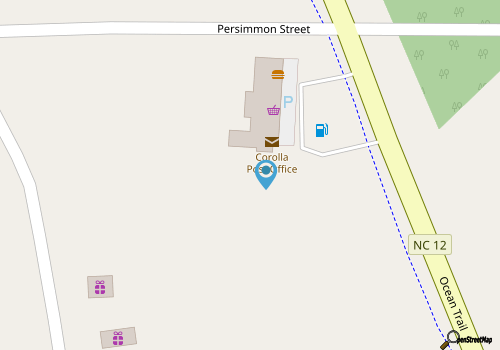 The Corolla Beer Garden map location
