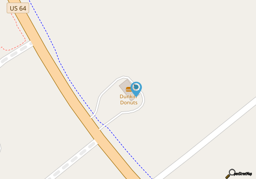 Dunkin' map location