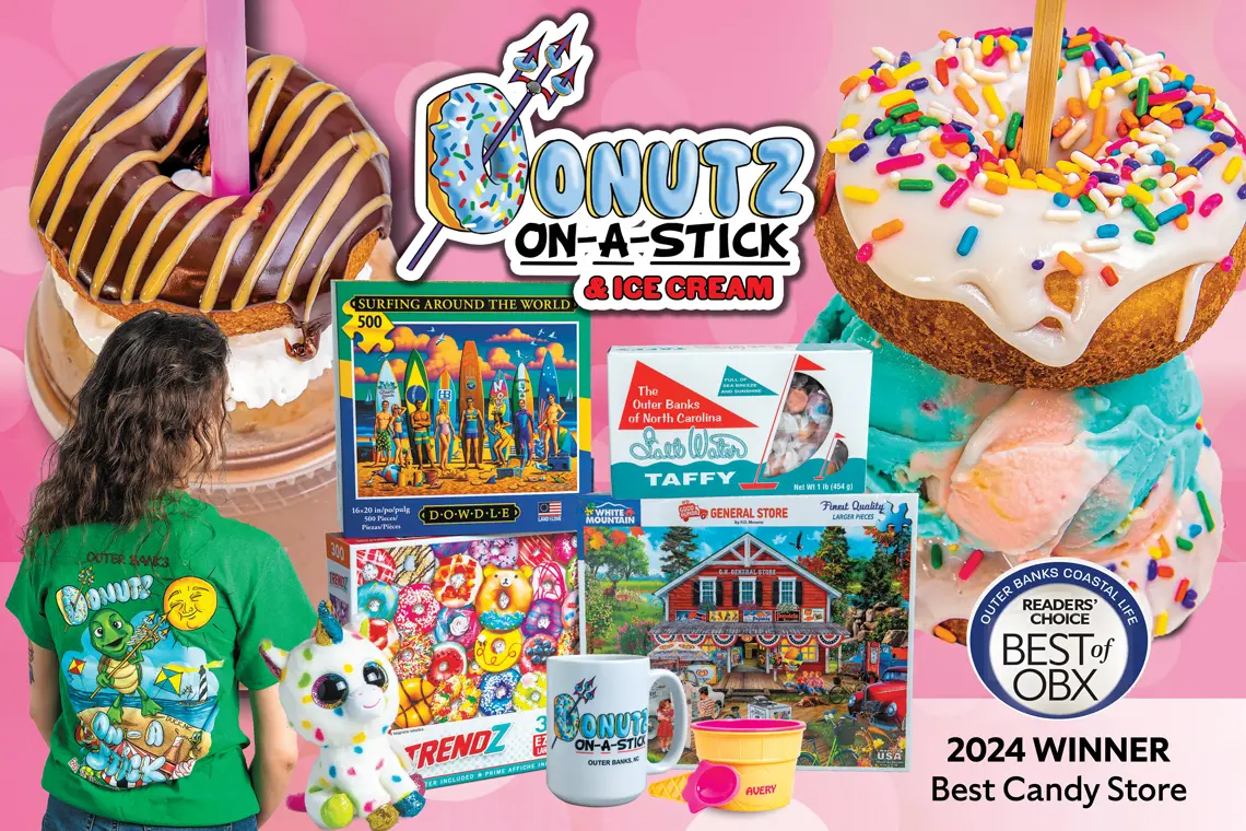 FREE DONUT ON A STICK WITH ANY DESSERT PURCHASE